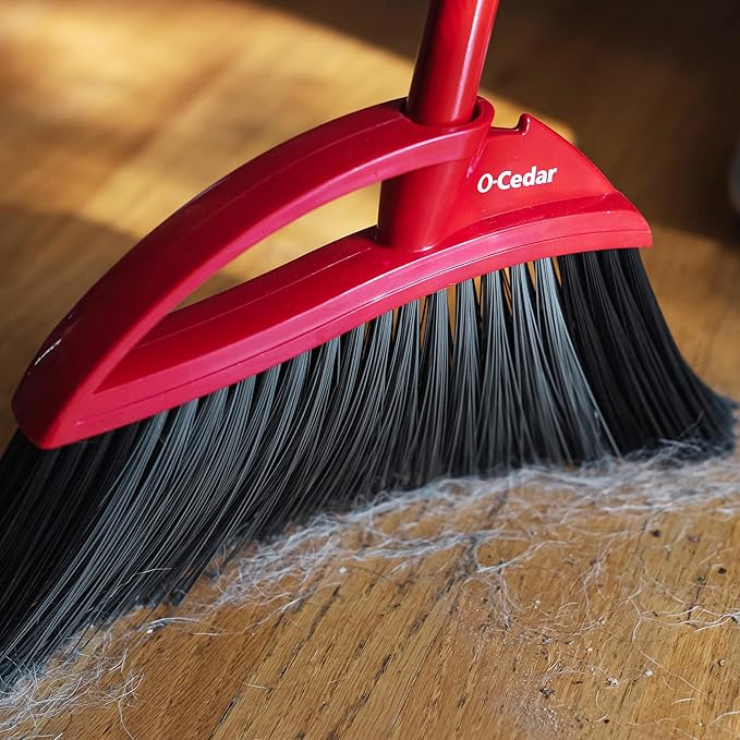 O-Cedar Pet Pro Broom with Step-On Dustpan | Remove 99% with One Sweep | - Image 11