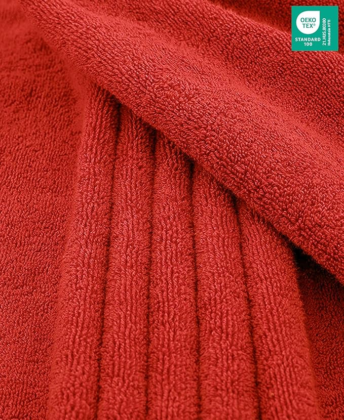 American Soft Linen 100% Cotton 600 GSM Turkish 40x80 Oversized Bath Towel Sheet - Image 2