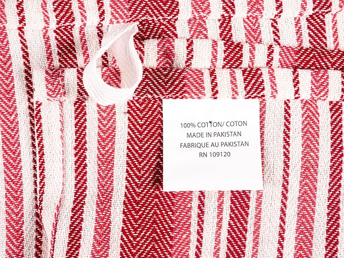 KAF Home Assorted Flat Kitchen Towels |100% Cotton - Image 7