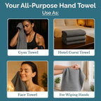CASA PLATINO Hand Towels for Bathroom - Image 4