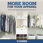 ZOBER Blush Velvet Hangers 50 Pack - Image 5