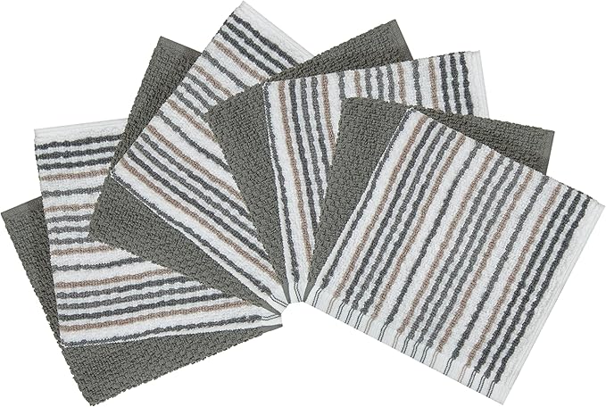 Bumble Towels Premium Dish Cloths 12"x12" | 100% Natural Ring Spun Cotton Tea - Image 2