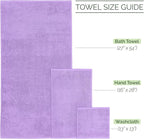 Elegant Comfort Luxury 6-Piece Towel Set, Premium Soft 100% Turkish Cotton - Image 3