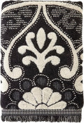 SKL Home Amherst Medallion 100% Cotton Premium Bath Towel, 600 GSM, Soft & by SKLHomebySaturdayKnightLtd