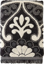 SKL Home Amherst Medallion 100% Cotton Premium Bath Towel, 600 GSM, Soft & by SKLHomebySaturdayKnightLtd