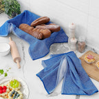 Homaxy Premium Kitchen Towels, Large Cotton Kitchen Hand Towels, Flat and Terry - Image 6