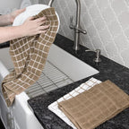 Ritz Premium 3-Pack Kitchen Towel & 6-Pack Dish Cloth Set - Image 4