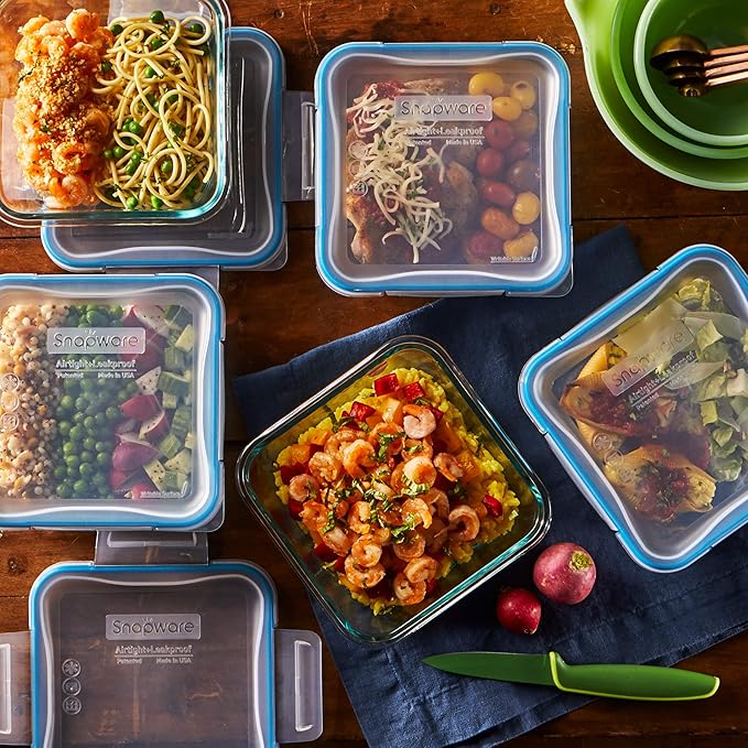 Snapware Glass Total Solutions Food Storage Containers Set, Airtight & - Image 3
