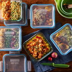 Snapware Total Solutions Glass Food Storage Containers Set, Airtight & - Image 3