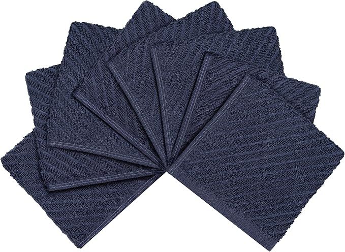 Bumble Towels Premium Kitchen Dish Cloths | 8 Pack | Diagonal Deluxe Dish Cloth - Image 2