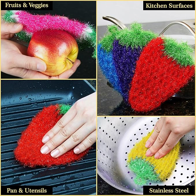 Dish Scrubbie Durable DishScrubber – Long Lasting, Non-Scratch, Odorless and - Image 5