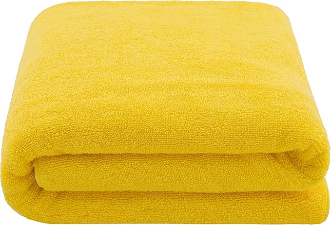 American Soft Linen 100% Cotton 600 GSM Turkish 40x80 Oversized Bath Towel Sheet - Image 3