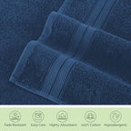 Elegant Comfort Luxury 6-Piece Towel Set, Premium Soft 100% Turkish Cotton - Image 8