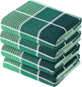 Bright Large Kitchen Towels, 16 Inch x 26 Inch Buffalo Check Dish Towels by Unknown