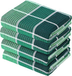Bright Large Kitchen Towels, 16 Inch x 26 Inch Buffalo Check Dish Towels by Unknown