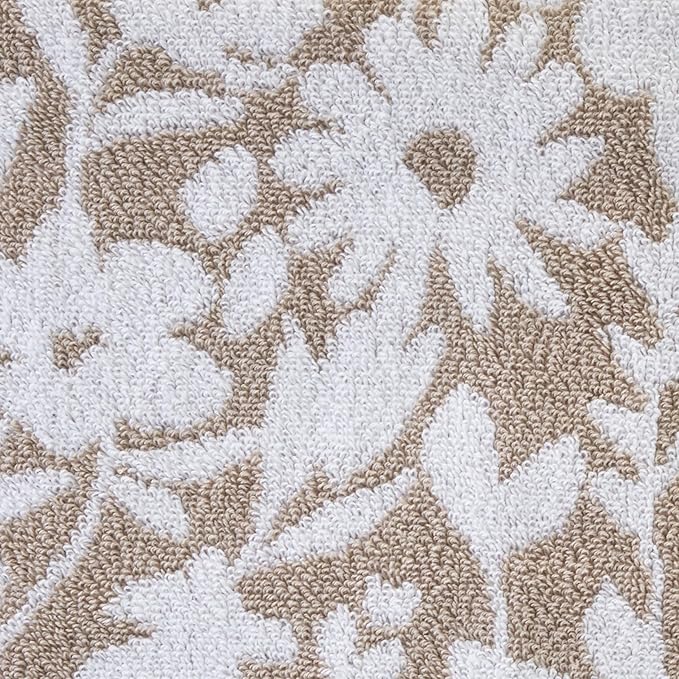 SKL Home Bedford Floral 100% Cotton Premium Bath Towel, 600 GSM, Soft & - Image 5