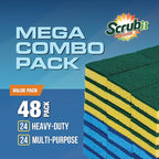 SCRUBIT 48 Pack Kitchen Sponges Dish Sponge - Image 4