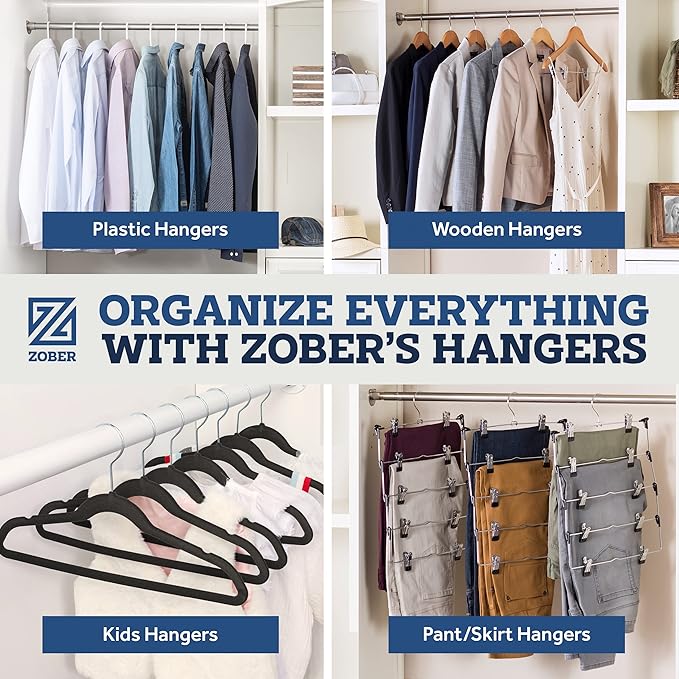 Zober Pants Hangers Non Slip - Image 9