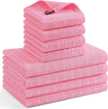 Mordimy 100% Cotton Terrycloth Kitchen Towels and Dishcloths Sets, Soft and by Mordimy