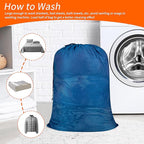 Polecasa Extra Heavy Duty Large Diamond Mesh Laundry Bags - Image 6