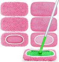 6-Pack Reusable Microfiber Mop Pads Compatible by Unknown