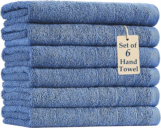 CASA PLATINO Bath Hand Towels for Bathroom by CasaPlatino