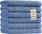 CASA PLATINO Bath Hand Towels for Bathroom by CasaPlatino