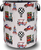 Personalize Cars Printed Laundry Basket Oxford Cloth Foldable Funny Laundry by Unknown