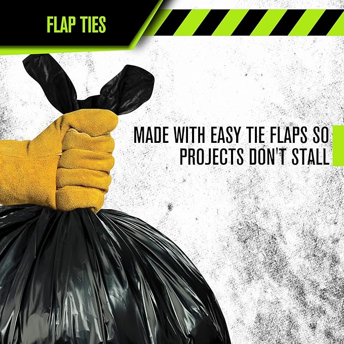 Heavy Duty 56 Gallon Trash Bags - Image 3