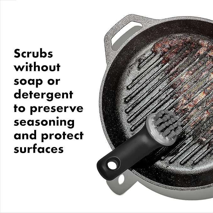 OXO Good Grips Cast Iron Brush​ - Image 6