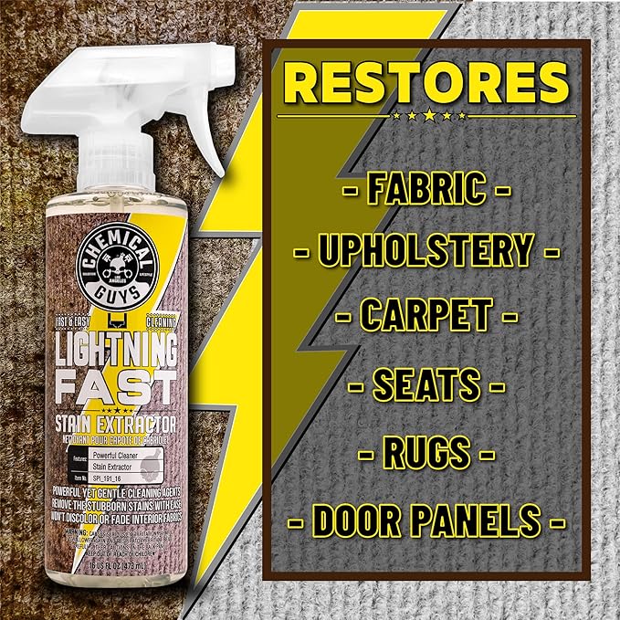Chemical Guys Lightning Fast Carpet and Upholstery Stain Extractor - Image 2