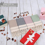 Evelynen Turkish Hand Towels for Bathroom & Kitchen Towels Decorative Set of 2 - Image 5