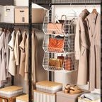 X-cosrack 3 Tier Foldable Closet Organizer, Clothes Shelves - Image 8