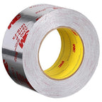 3M Aluminum Foil Tape 3340, 2.5" x 50 yd, 4.0 mil, Sealing and Patching Hot and by 3MIndustrial