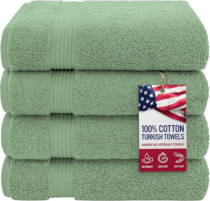 American Veteran Towel, 100% Cotton Turkish Bath Towels by AmericanVeteranTowel