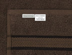 Cotton Craft - 12 Pack - Ultra Soft Extra Large Wash Cloths 12x12 Chocolate - - Image 3