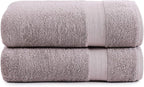 LANE LINEN Oversized Bath Towels Set of 2 by LaneLinen