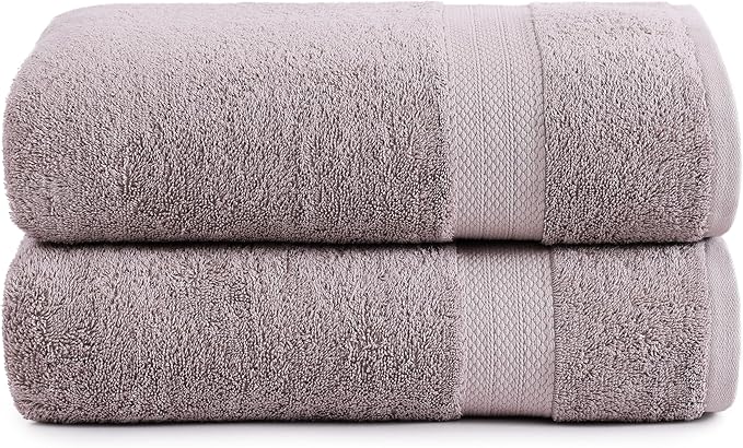 LANE LINEN Oversized Bath Towels Set of 2 by LaneLinen