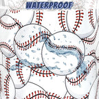 Personalize Baseball Laundry Basket Oxford Cloth Foldable Funny Laundry Hamper - Image 4