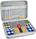 Battery Organizer Case, 150+ Batteries Storage Holder Container by GWCASE