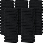 Tens Towels Pack of 60 Washcloths, 12 x 12 Inches, Lighter Weight, Quick to Dry by TensTowels