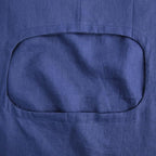 Amazhiyu 100% Linen Door Hanging Laundry Hamper Bag, 19x27 Inches - Image 3