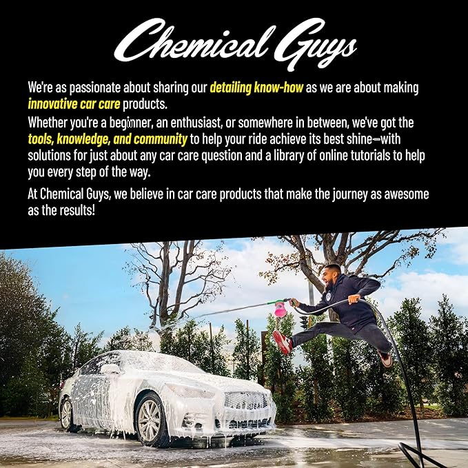 Chemical Guys Wheelie All Exterior Surface and Wheel Brush, Wheel Cleaner Brush - Image 6