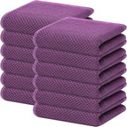 Homaxy 100% Cotton Waffle Weave Kitchen Dish Towels, Ultra Soft Absorbent Quick by Homaxy