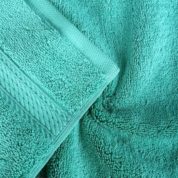 SUPERIOR Egyptian Cotton Pile Bath Sheet Set of 2, Ultra Soft Luxury Towels - Image 5
