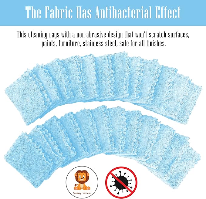 24 Pack Kitchen Dishcloths - Image 3