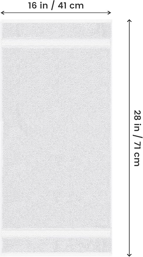 Utopia Towels 6 Pack Premium Hand Towels Set, 16 by 28 inches, 100% Ring Spun - Image 2