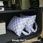 Checkered 2 Pcs Large Travel Laundry Bags - Image 4
