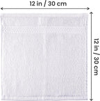 Utopia Towels 12 Pack Premium Wash Cloths Set, 12 by 12 Inches, 100% Cotton - Image 2