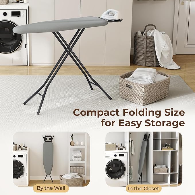 Yaheetech Foldable Ironing Board, Heavy Duty Iron Board - Image 4